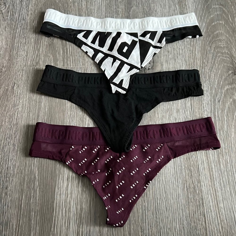 [New] Victoria’s Secret Thong Combo. Size L.